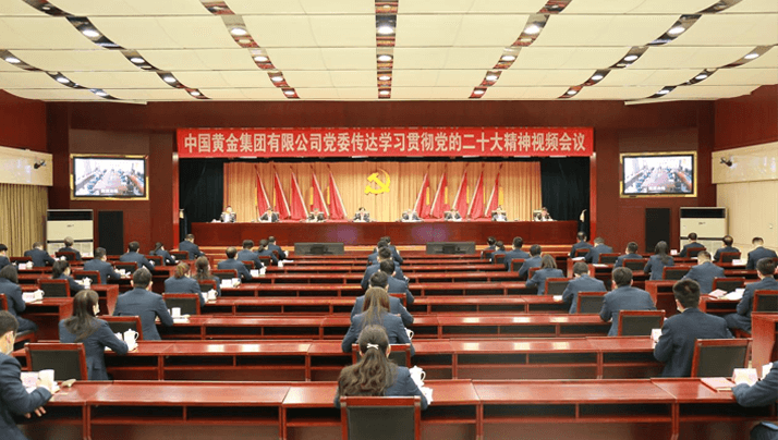 快3网公司党委传达学习贯彻党的二十大会议精神